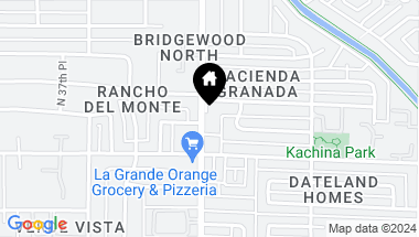 Map of 4525 N 40TH Street # 1, Phoenix AZ, 85018