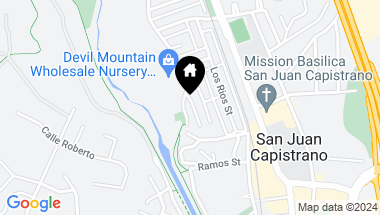 Map of 31562 Avenida De La Vista 1, San Juan Capistrano CA, 92675