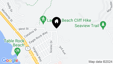 Map of 31401 Mar Vista Avenue, Laguna Beach CA, 92651