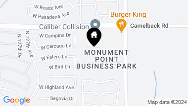 Map of 0 W Camelback Rd & N El Mirage Road # 14, Litchfield Park AZ, 85340