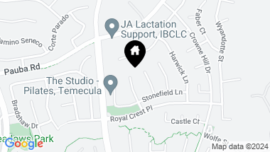 Map of 42291 Regents Hill Circle, Temecula CA, 92592