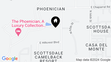 Map of 6321 E Phoenician Boulevard # 8, Scottsdale AZ, 85251