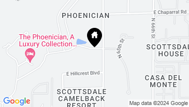 Map of 6331 E PHOENICIAN Boulevard # 4, Scottsdale AZ, 85251