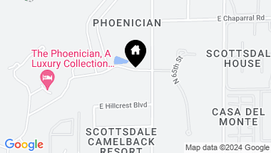Map of 6331 E Phoenician Boulevard # 5, Scottsdale AZ, 85251