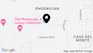 Map of 6321 E Phoenician Boulevard # 12, Scottsdale AZ, 85251