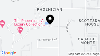 Map of 6321 E Phoenician Boulevard # 11, Scottsdale AZ, 85251