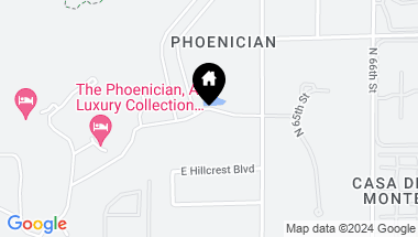 Map of 6321 E Phoenician Boulevard # 14, Scottsdale AZ, 85251