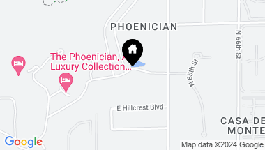 Map of 6311 E Phoenician Boulevard # 15, Scottsdale AZ, 85251
