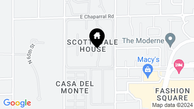 Map of 4800 N 68TH Street # 231, Scottsdale AZ, 85251