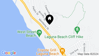 Map of 31361 Holly Drive, Laguna Beach CA, 92651