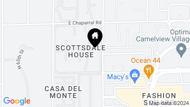 Map of 4800 N 68TH Street # 301, Scottsdale AZ, 85251
