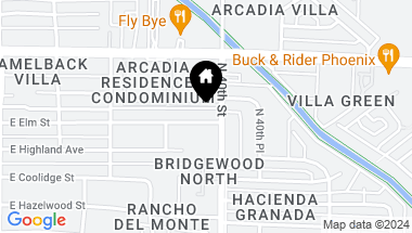 Map of 3936 E ELM Street, Phoenix AZ, 85018