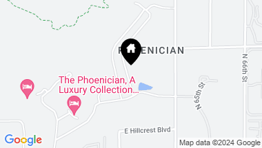 Map of 4915 N ASCENT Drive, Scottsdale AZ, 85251