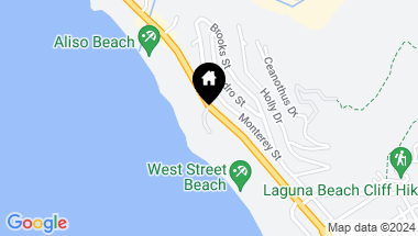 Map of 2 Camel Point Drive, Laguna Beach CA, 92651