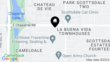 Map of 8308 E MARIPOSA Drive, Scottsdale AZ, 85251