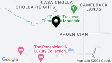 Map of 5000 N Camelback Ridge Road # 109, Scottsdale AZ, 85251