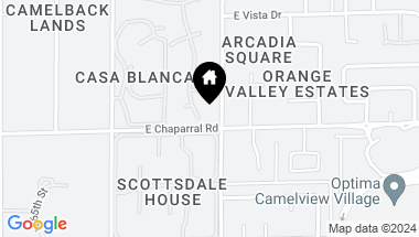 Map of 5001 N TAMANAR Way, Paradise Valley AZ, 85253