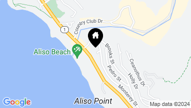 Map of 31131 Monterey St, Laguna Beach CA, 92651