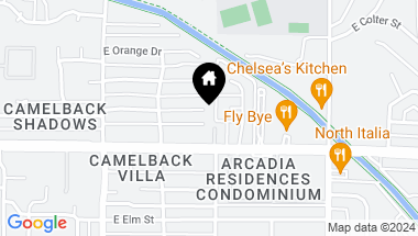 Map of 3741 E PASADENA Avenue, Phoenix AZ, 85018