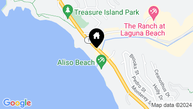 Map of 31107 Coast, Laguna Beach CA, 92651