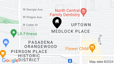 Map of 38 W MEDLOCK Drive, Phoenix AZ, 85013