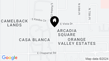 Map of 5131 N SAFI Way, Paradise Valley AZ, 85253