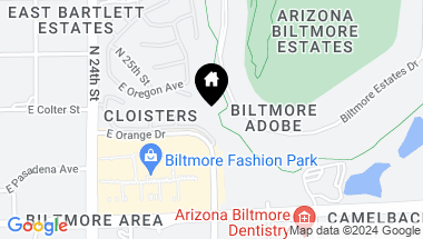Map of 5225 N 24th Street # 205, Phoenix AZ, 85016