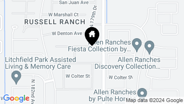 Map of 17919 W GEORGIA Avenue, Litchfield Park AZ, 85340