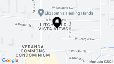 Map of 12925 W DENTON Avenue, Litchfield Park AZ, 85340