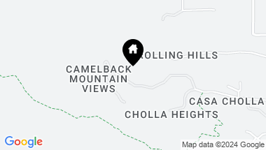 Map of 6022 E Cholla Lane, Paradise Valley AZ, 85253