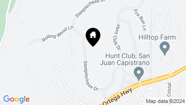 Map of 30862 Steeplechase Drive, San Juan Capistrano CA, 92675