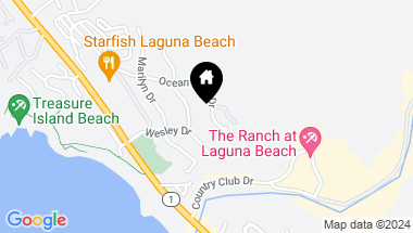 Map of 21801 Ocean Vista Drive 24, Laguna Beach CA, 92651