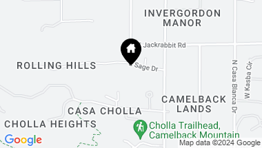 Map of 6307 E SAGE Drive, Paradise Valley AZ, 85253