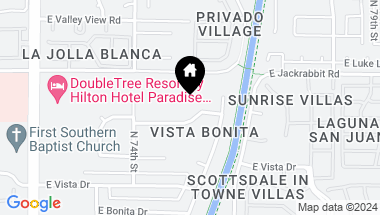 Map of 7502 E SAGE Drive, Scottsdale AZ, 85250