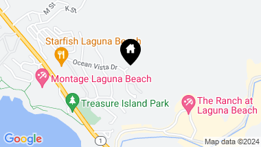 Map of 21703 Ocean Vista Dr 304, Laguna Beach CA, 92651