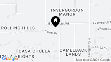Map of 6340 E SAGE Drive, Paradise Valley AZ, 85253