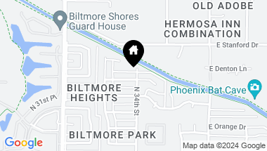 Map of 3336 E GEORGIA Avenue, Phoenix AZ, 85018
