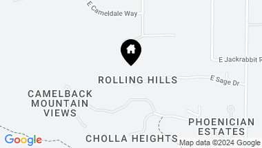 Map of 6036 E SAGE Drive, Paradise Valley AZ, 85253