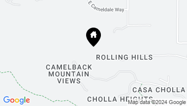 Map of 5942 E SAGE Drive, Paradise Valley AZ, 85253