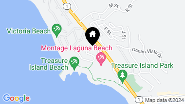 Map of 9 Shreve Drive, Laguna Beach CA, 92651