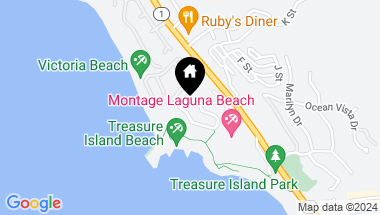 Map of 23 Montage Way, Laguna Beach CA, 92651