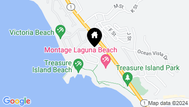 Map of 5 Shreve Drive, Laguna Beach CA, 92651