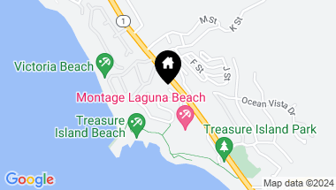 Map of 7 Stickley Drive, Laguna Beach CA, 92651