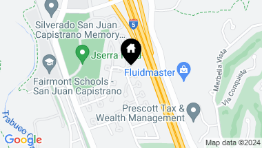 Map of 26645 Paseo Ensenada, San Juan CAPISTRANO CA, 92675