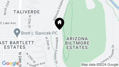 Map of 37 BILTMORE Estate, Phoenix AZ, 85016