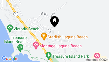 Map of 30692 Marilyn Drive, Laguna Beach CA, 92651