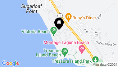 Map of 26 Lagunita Drive, Laguna Beach CA, 92651