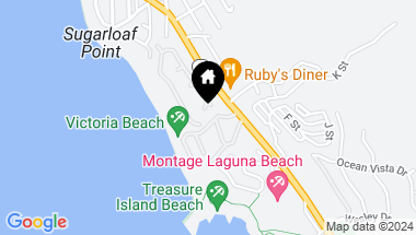 Map of 28 Lagunita Drive, Laguna Beach CA, 92651