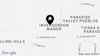 Map of 6403 E Luke Avenue, Paradise Valley AZ, 85253