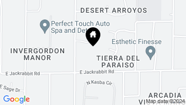Map of 5575 N CASA BLANCA Drive, Paradise Valley AZ, 85253